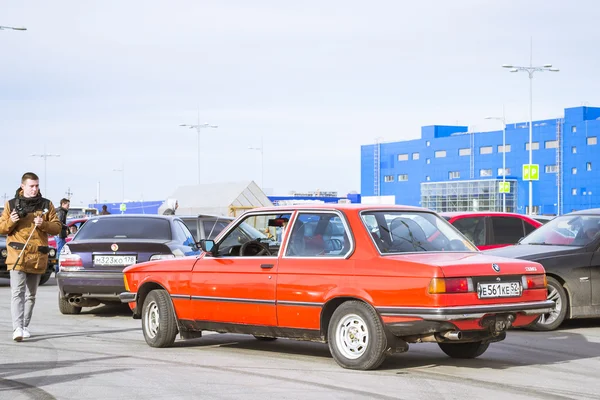 Carro velho BMW série 5 e34 — Fotografia de Stock