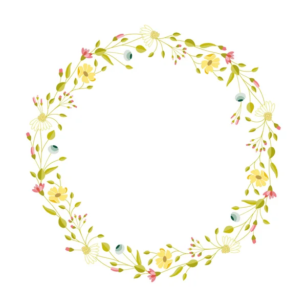 Floral Frame Vector Graphics