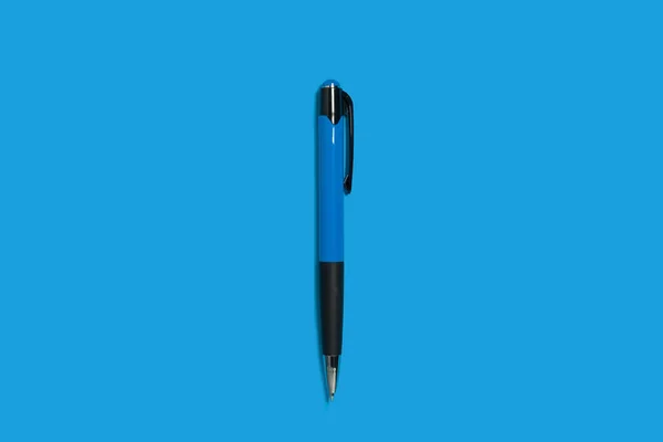 Μπλε και μαύρη πένα — Φωτογραφία Αρχείου