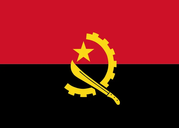 Čisté vlajka Afriky — Stock fotografie