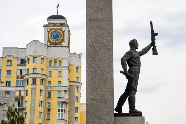 Faşizm üzerinden anıt savunucuları bu vatan için. Bryansk. Rusya. — Stok fotoğraf