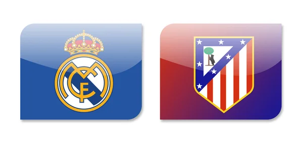 Real vs atletico — Stock Photo, Image