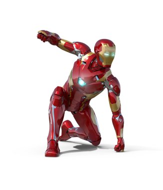 süper kahraman Iron man
