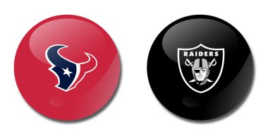 Texans vs raiders clipart