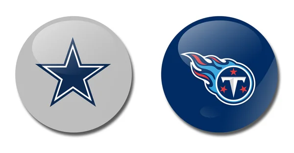 Cowboys vs titans — Stock Photo, Image