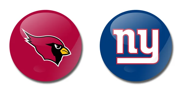 Cardinals vs giants — Stockfoto