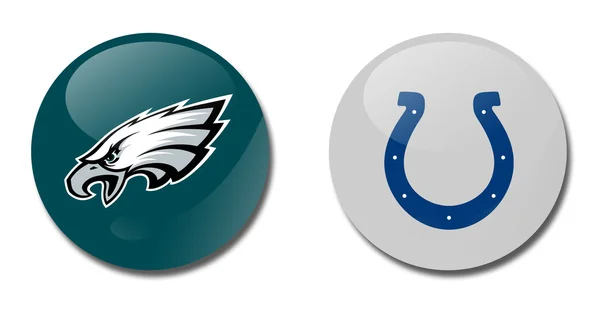 Eagles vs colts — Stockfoto