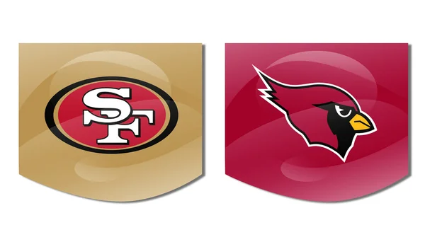 49ers vs cardinals — Stock Photo, Image