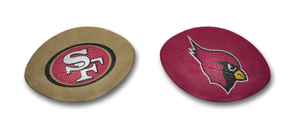 49ers vs cardinals — Stock Photo, Image