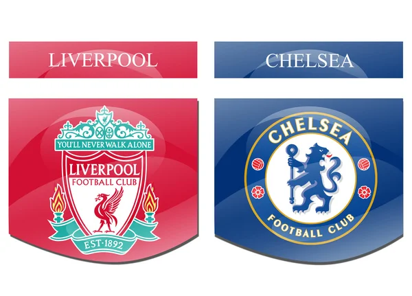 Liverpool vs Chelsea — Foto de Stock