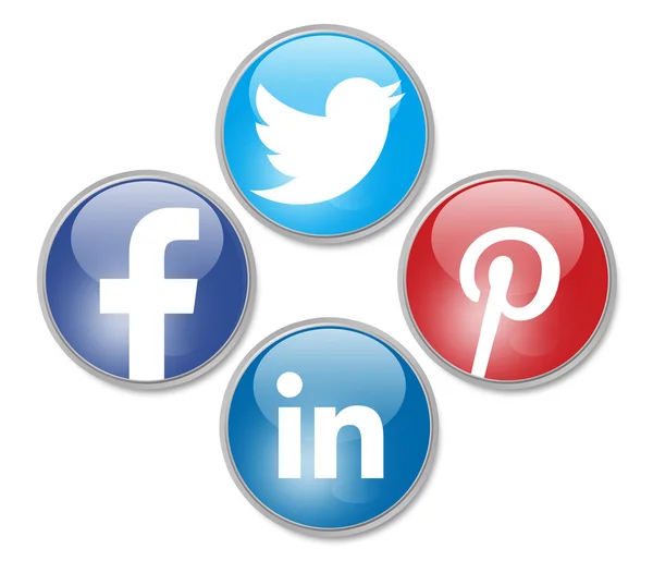 Redes Sociales — Foto de Stock