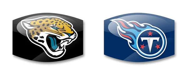Jaguares vs titanes — Foto de Stock