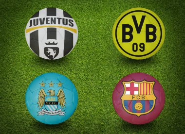 Juventus vs borusia ve adam şehir rakip barcelona