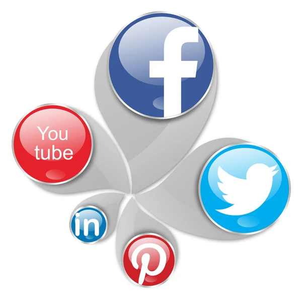 Social networks — Stock Photo, Image