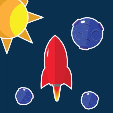 Düz alan resimde: vektör