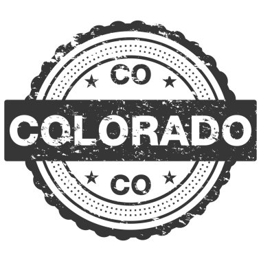 - Amerika Birleşik Devletleri Grunge pul kırmızı ve siyah beyaz izole