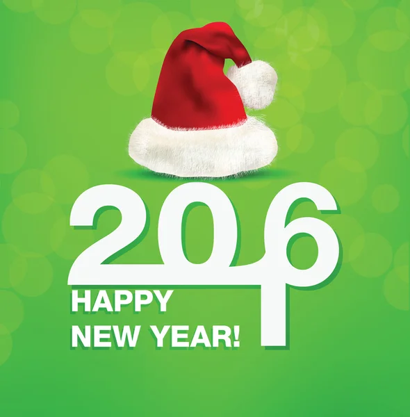 Czerwony Szczęśliwy Nowy Rok 2015 Tło — Zdjęcie stockowe