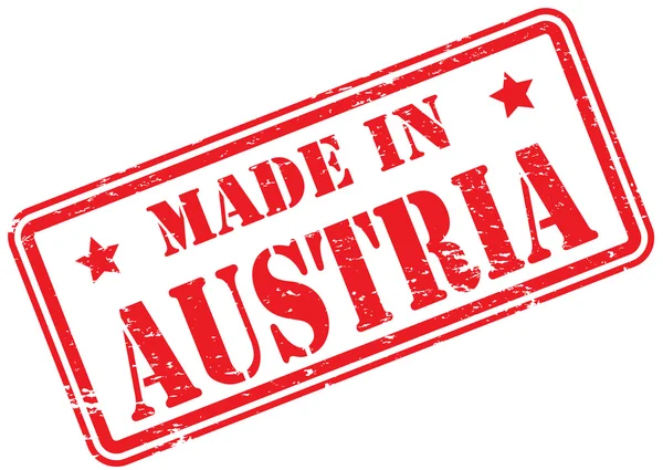 Made Australia Carimbo Borracha Sobre Branco — Fotografia de Stock