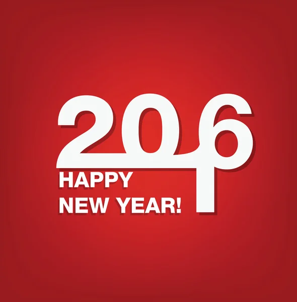 Red Happy New Year 2015 Background — Stock Photo, Image