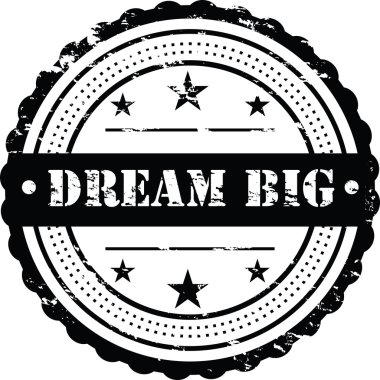 Büyük hayaller / Grunge rozet