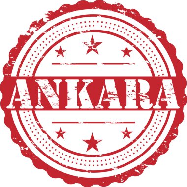 Ankara/grunge rozeti beyaz