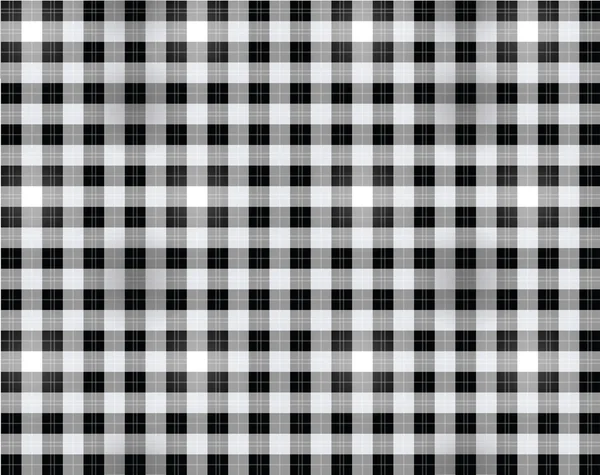 Бесшовный Черно Белый Клетчатый Фон — стоковое фото