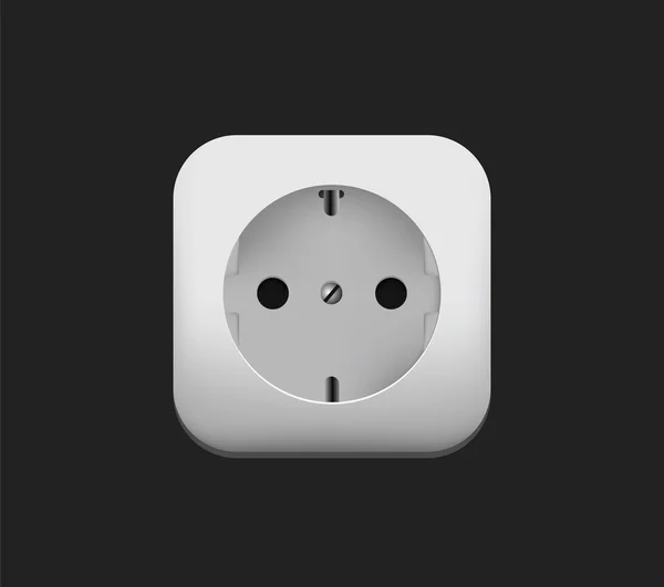 Socket Pictogram Voor Mobiel — Stockfoto