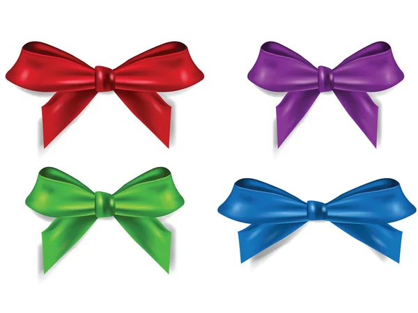 Set Ribbons Different Colors — Stock Photo, Image