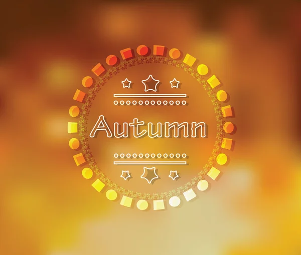 Colorful Autumn Blurry Background — Stock Photo, Image