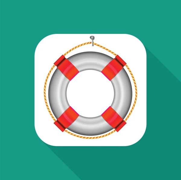 Lifebuoy Icono Para Móviles — Foto de Stock