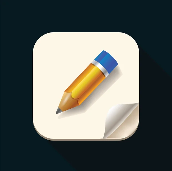 Notes Icon Mobile — Stock Photo, Image