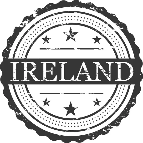 Irland Land Badge Stam — Stockfoto