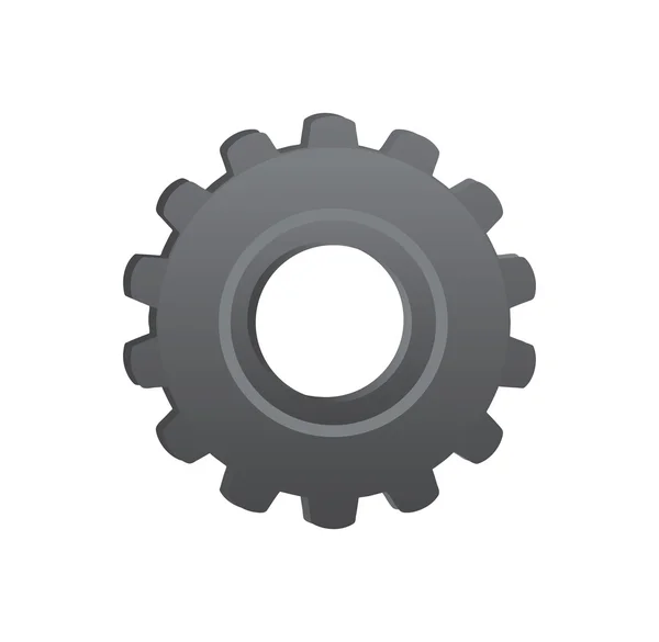 Settings Repair Icon White Background — Stock Photo, Image