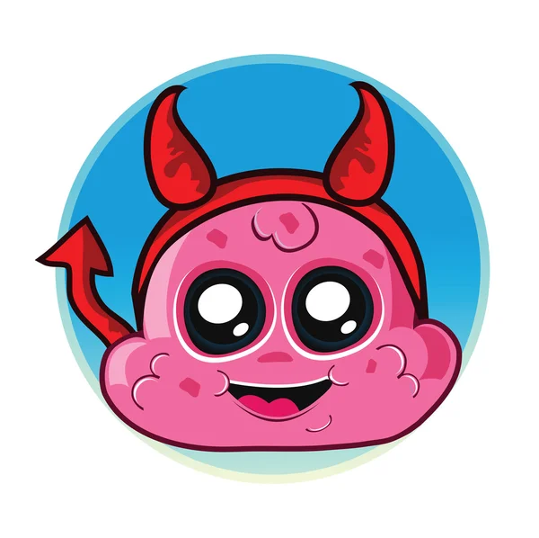 Funny Scoop Icon Character — стоковое фото