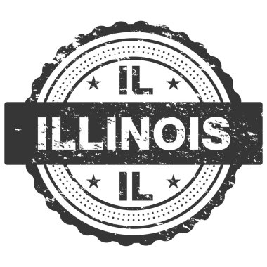 - Amerika Birleşik Devletleri Grunge pul kırmızı ve siyah beyaz izole