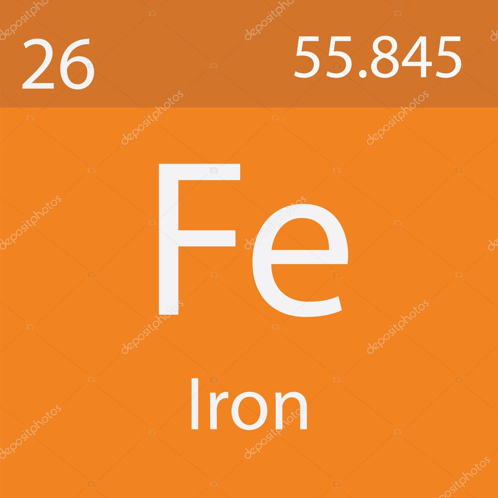 Iron Element Periodic Table Stock Photo by ©bigfatnapoleon 103762788