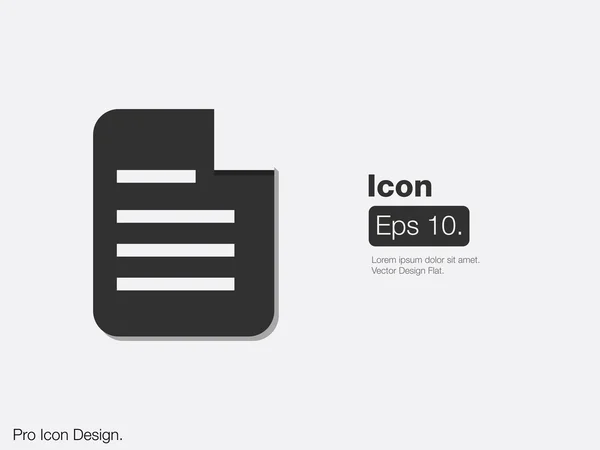 Notepad Icon / Flat Design / Modern Icon Design / Digital Icon / — Stock Photo, Image