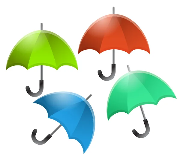 Umbrellas — Stock Vector