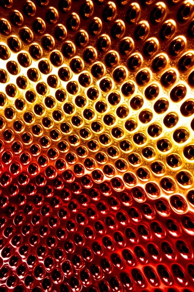 Texture Chrome Perforation Metal Stainless Steel Texture Shiny Textured Surface — Stock Photo, Image