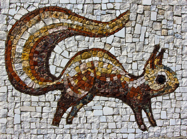 Squirrel Mosaic