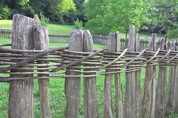 Recinzione in legno — Foto Stock