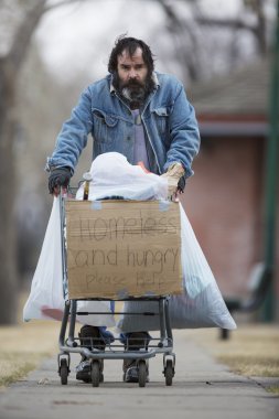 Homeless clipart