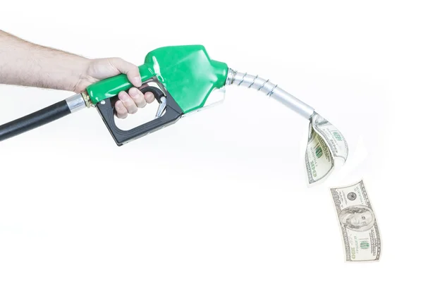 Precios del combustible subiendo — Foto de Stock