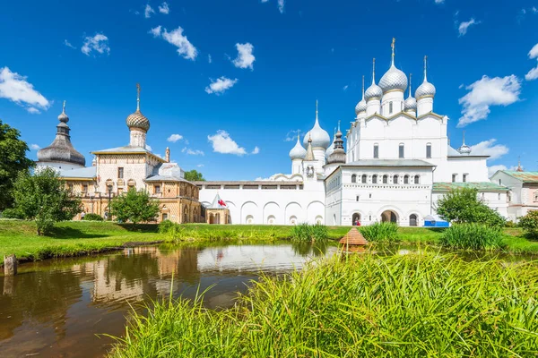 Rostow Weliki Gebiet Jaroslawl Russland Rostow Kreml Alte Architektur Sommer — Stockfoto