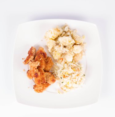 Chicken and potatoes