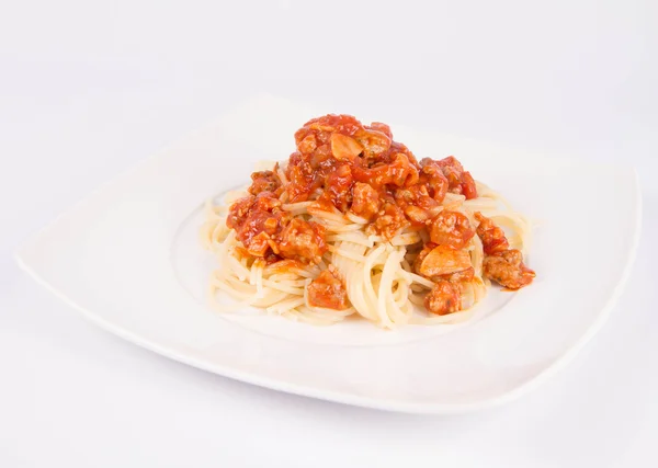 Een Spaghetti bolognese — Stockfoto