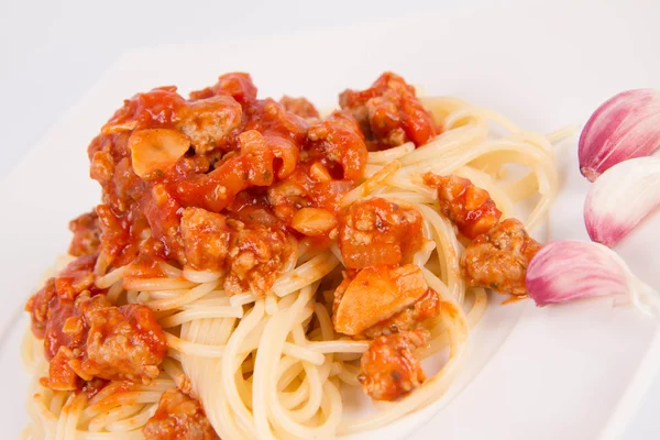 A Spaghetti bolognese — Stock Photo, Image