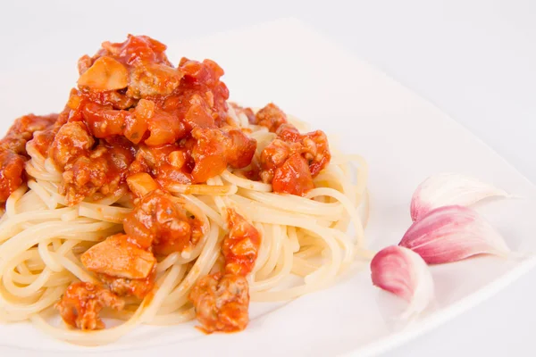 Een Spaghetti bolognese — Stockfoto