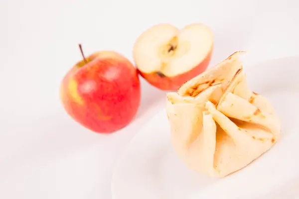 Gefüllter Pfannkuchensack — Stockfoto