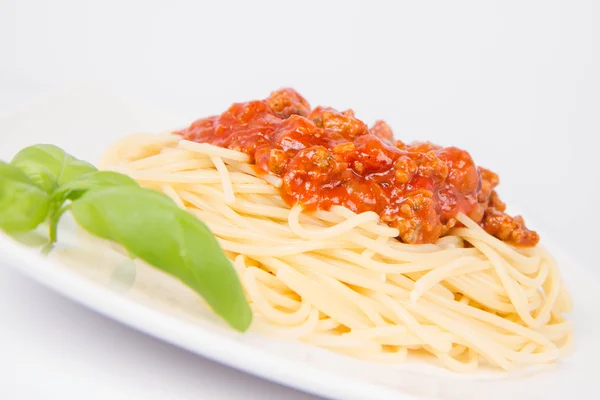 Sommige spaghetti bolognese — Stockfoto